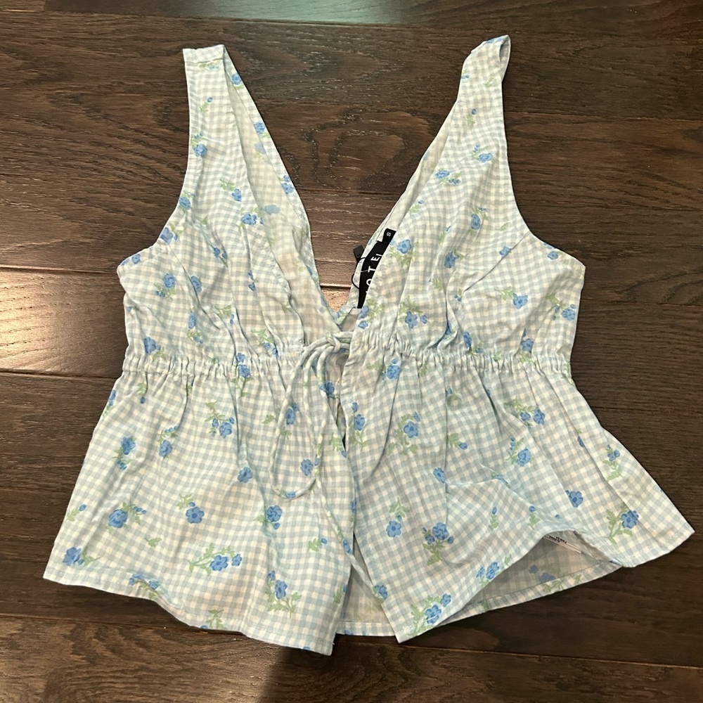Motel Sleeveless Top, NWT